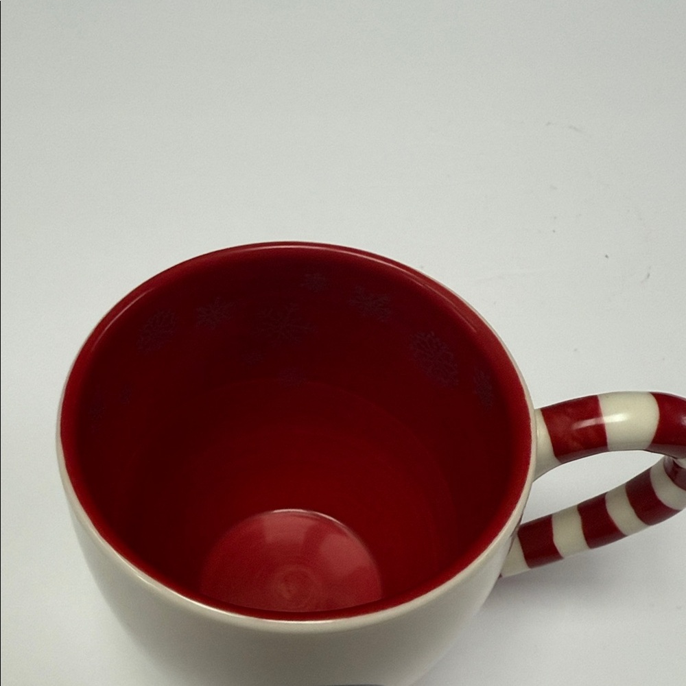 2010 Starbucks Festive Mug‎ with Red Candy Cane Handle - Picture 7 of 7
